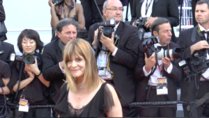 Nastassja Kinski sur le tapis rouge du Festival de Cannes 2017.