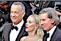 Wes Anderson-avec-Scarlett-Johansson-et-Tom-Hanks-à-Cannes