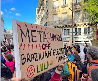Manif-Paris-contre-Meta-élection-Brésil